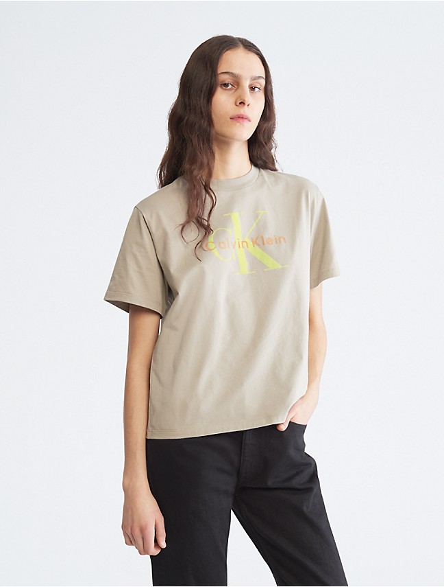 Calvin Klein New York Box Logo T-shirt - T-Shirts 