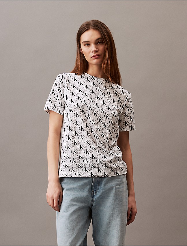 Calvin Klein 205W39NYC // White Mock Logo Oversized T-Shirt – VSP  Consignment