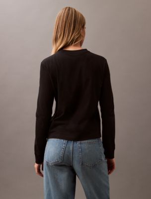 Ck embroidery best sale regular crew neck