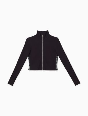 calvin klein sweater zipper