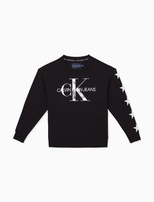 calvin klein monogram sweater