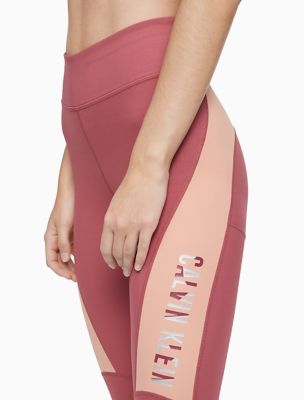 Performance Colorblock Logo High Waist Leggings | Calvin Klein® USA