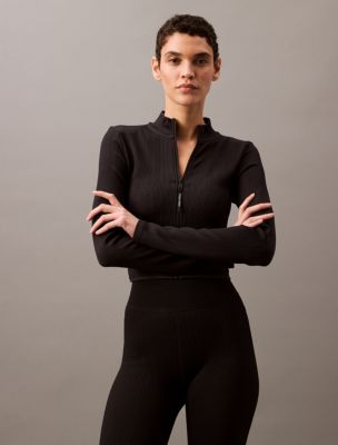 Calvin klein cropped jacket clearance