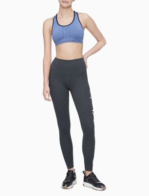 calvin klein performance reversible racerback sports bra