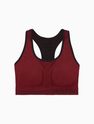 calvin klein performance reversible racerback sports bra