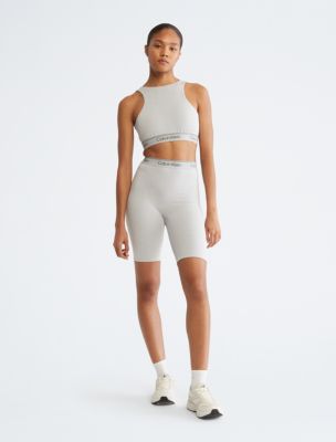 Calvin Klein Strappy-Back Low-Impact Sports Bra - Macy's  Low impact sports  bra, Low support sports bra, Calvin klein outfits