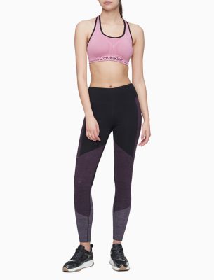 calvin klein performance reversible racerback sports bra