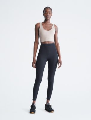 Calvin Klein Performance Women's Seamless Workout Top Sports Bra, Bluewave,  Small at  Women's Clothing store