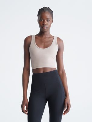 Buy Calvin Klein Performance Red Logo Gym Leggings in Technical Stretch  Blend for Women in Qatar