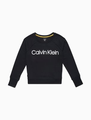 calvin klein performance logo sweatshirt