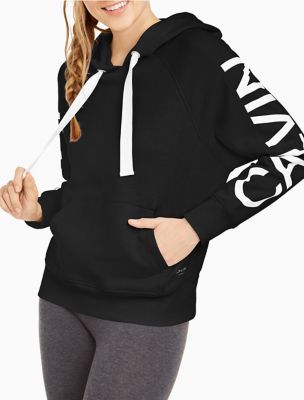 calvin klein performance logo hoodie