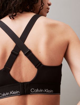 Calvin Klein Performance Womens Removable Cups Strappy Sports Bra Black XS  : : Clothing, Shoes & Accessories