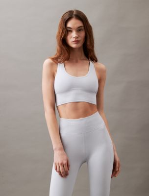 Exclusions White Lined Sports Bras.