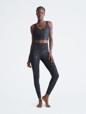 Calvin Klein Performance Low Impact Ruched Front Strappy Sports