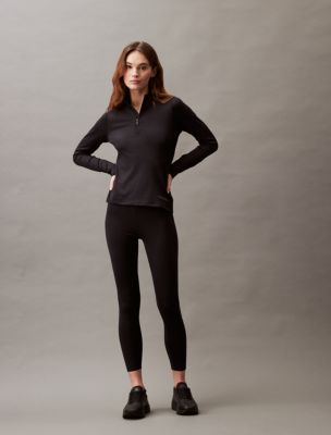 Calvin Klein Black Dry Performance Leggings Size Med GUC #6716