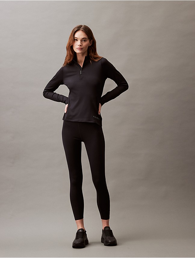 Calvin Klein Women's Performance 7/8 Length Leggings Black Size X-Small