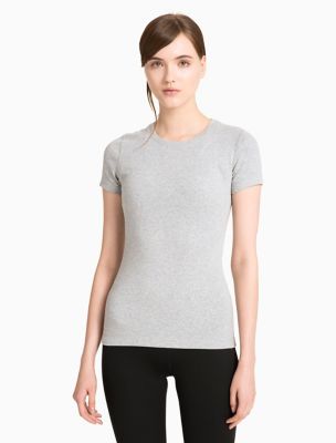 calvin klein cotton stretch t shirt