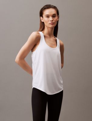 Calvin Klein Performance - Gray Activewear Tank Top Polyester