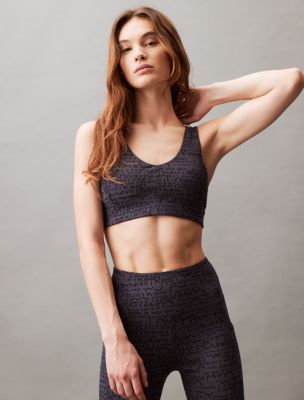 logo-underband sports bra, Calvin Klein