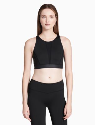 calvin klein high neck bralette