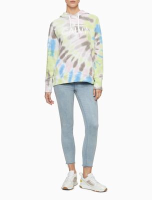 calvin klein tie dye sweatshirt