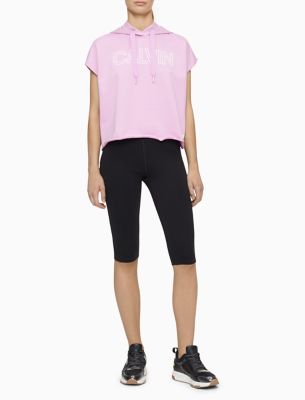 short sleeve performance hoodie