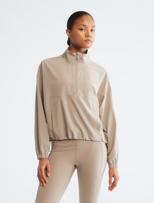 Performance 1 2 Zip Pullover Jacket Calvin Klein