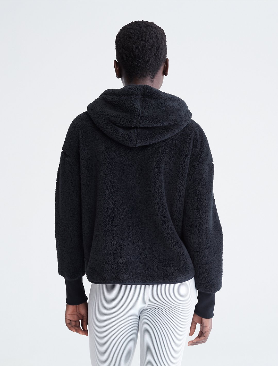 Performance Sherpa Full Zip Hooded Jacket | Calvin Klein® USA