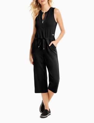 calvin klein wide leg jumpsuit