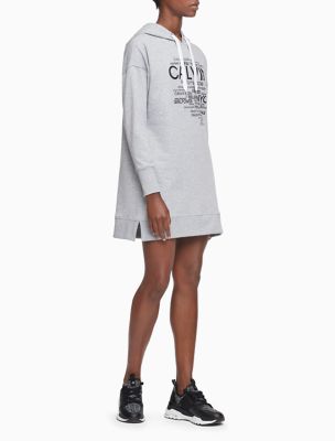 calvin klein performance hoodie dress