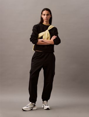 Archive Logo French Terry Relaxed Sweatshirt + Archive Logo French Terry Cargo Joggers, 