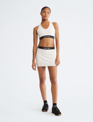 Calvin Klein 2023 SS Unisex Street Style Logo Mini Skirts