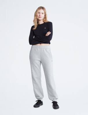 Calvin Klein Women's Ck One Cotton Jogger Sweatpants, Grey Heather, X-Small  : : Clothing, Shoes & Accessories