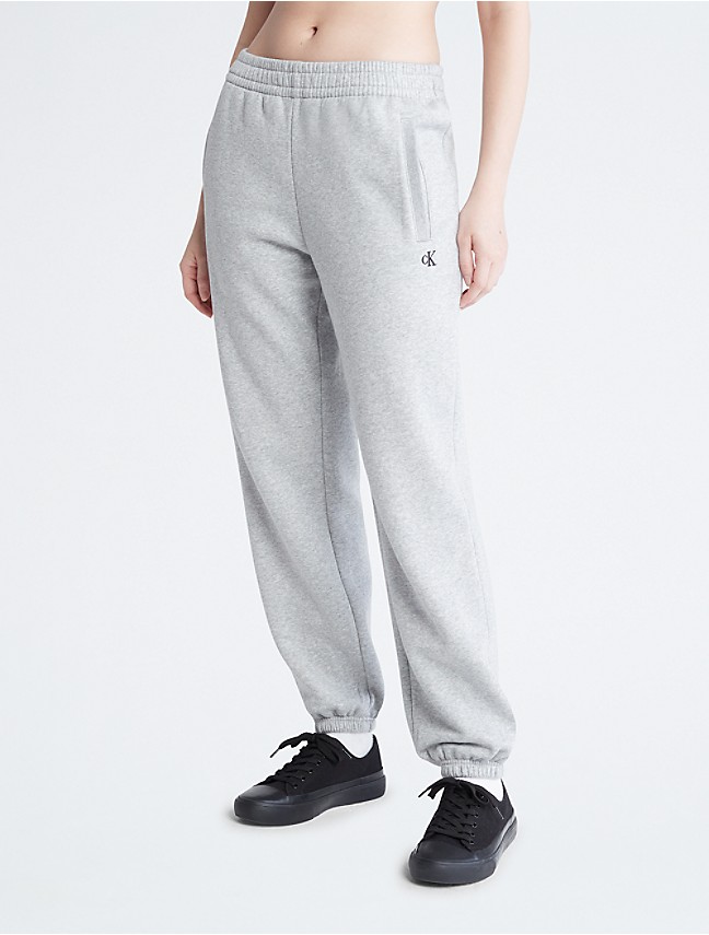 Wide USA Klein® | Leg Monogram Calvin Logo Sweatpants
