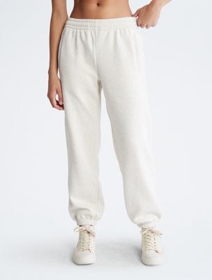 Calvin Klein Big Girls Monogram Logo Fleece Sweatpants