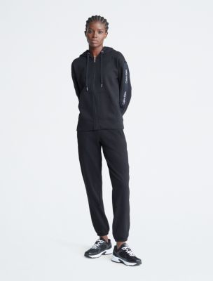 Calvin klein tape fleece joggers new arrivals