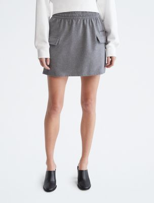 Standard Logo Fleece Cargo Skirt | Calvin Klein® USA