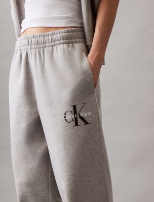 Calvin Klein Men's Monogram Logo Jogger Sweatpants, Heroic Grey Heather,  Large : : Clothing, Shoes & Accessories