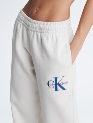 Monogram Logo Wide Leg Sweatpants | Calvin Klein® Canada
