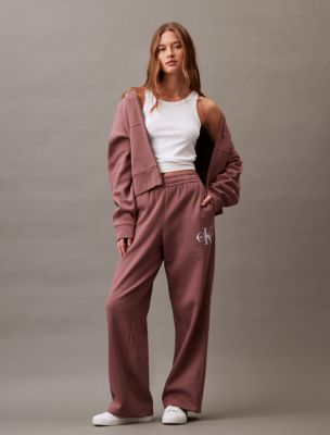  Calvin Klein Women's Misses Comfortable Jogger Everyday Velour  Drawstring Pant, Blush, X-Large : Clothing, Shoes & Jewelry