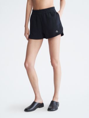 Calvin Klein Women's Reimagined Heritage Sleep Shorts, Black, X-Small at   Women's Clothing store