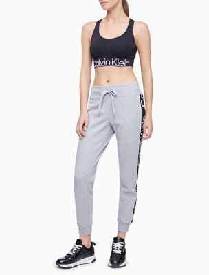 calvin klein performance logo joggers