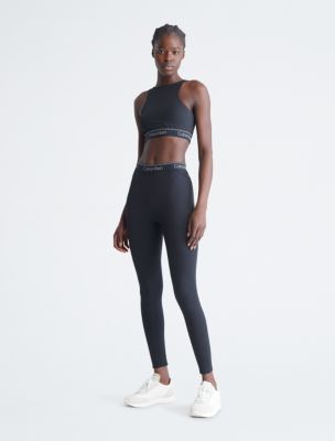 CK Sport Athletic Ribbed Sports Bra + Leggings