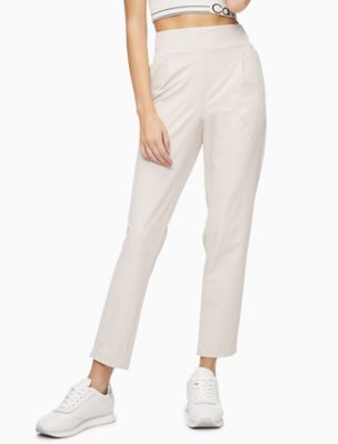 calvin klein women's white pants