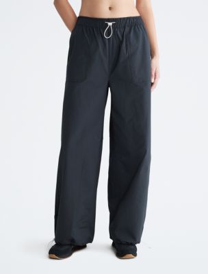 CK Sport Athletic Wide Leg Woven Pants