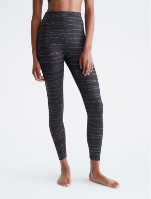 CK Sport Embossed Icon High Waist Full Length Leggings | Calvin Klein® USA