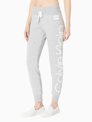 calvin klein logo joggers womens