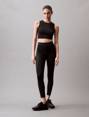 Calvin Klein Power Mesh High-Waist Leggings - Macy's