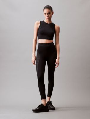 Calvin Klein Jeans COLOUR BLOCK LEGGING Preto - Entrega gratuita