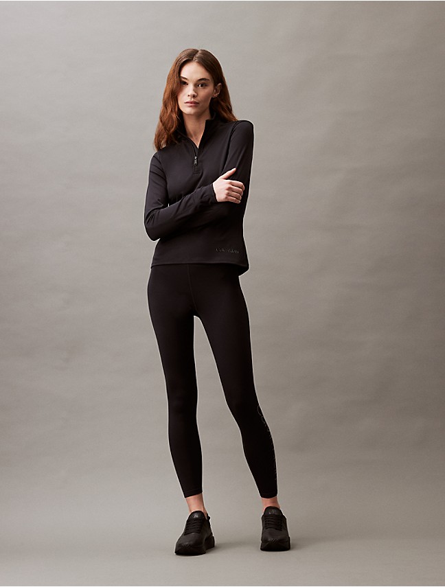 Calvin Klein Womens Gray Stretch Textured Thermal Drawstring Waist High  Waist Leggings m